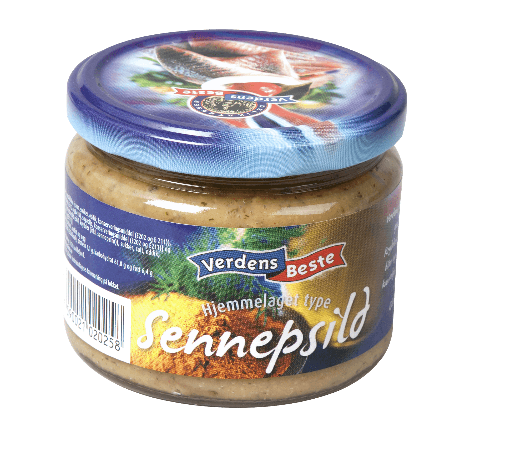 Verdens Beste Sennepsild 320g