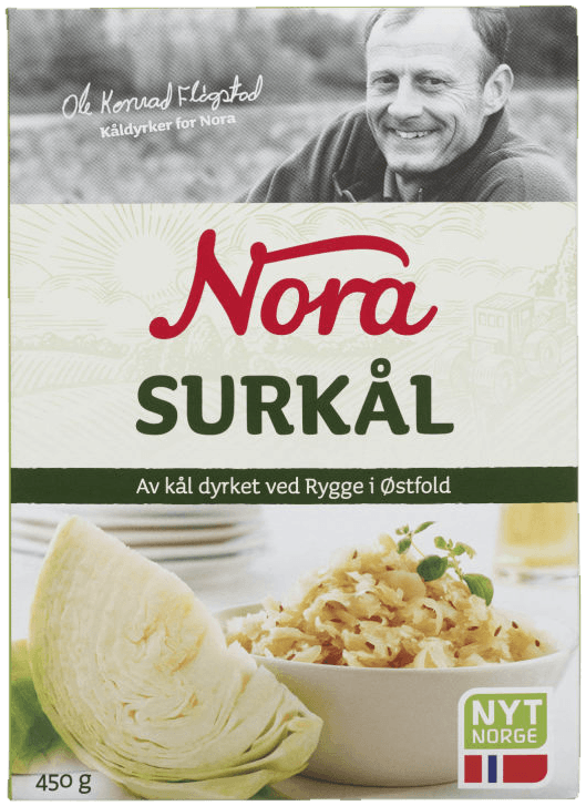 Surkål 450g Nora
