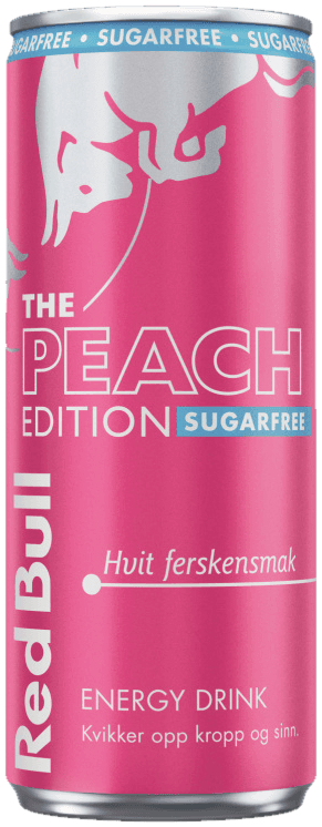Red Bull Sukkerfri Peach Edition 0,25l