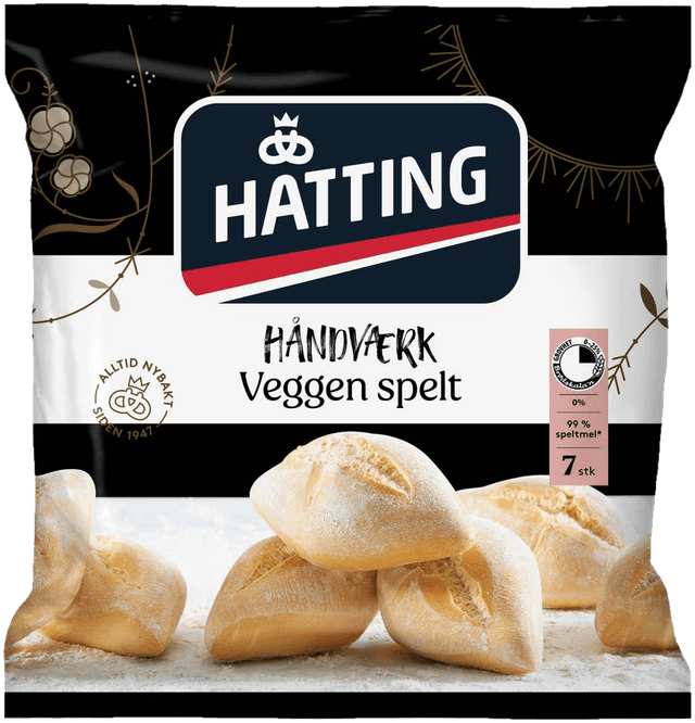 Veggen Spelt 7 stk, 420 g
