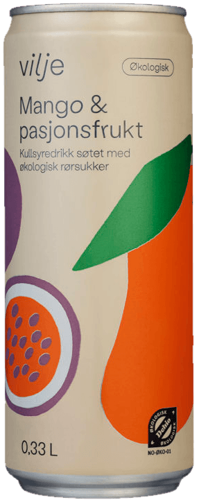 Vilje økologisk kullsyredrikk