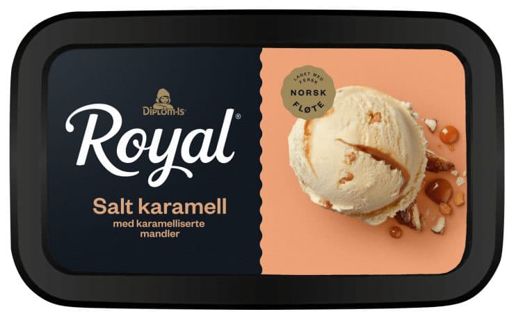 Royal Is Salt Karamell 0,9l Diplom-Is