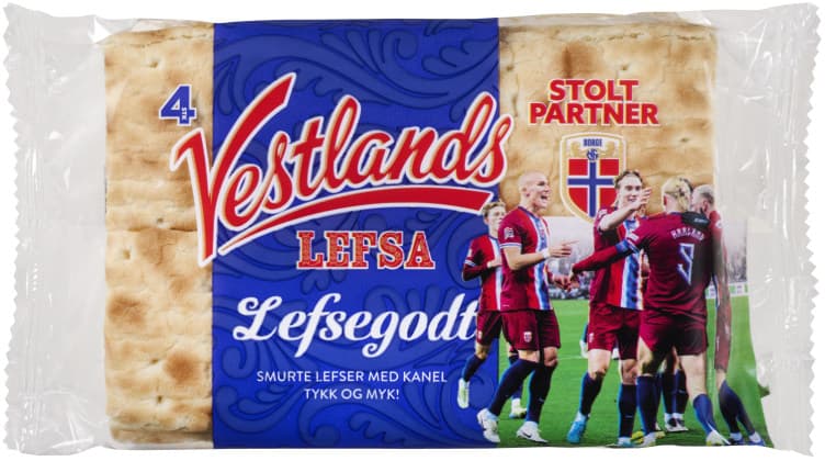 Vestlandslefsa m/Kanel 4pk 230g
