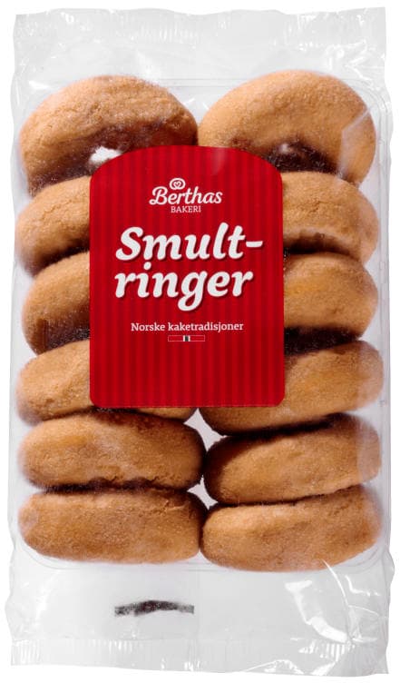 Smultringer 12stk 440g Berthas