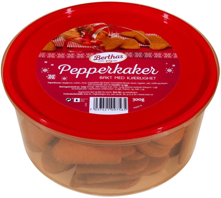 Pepperkaker 300g Berthas
