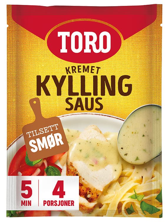 Kyllingsaus Kremet Basilikum&Sjalottløk Toro 36 g
