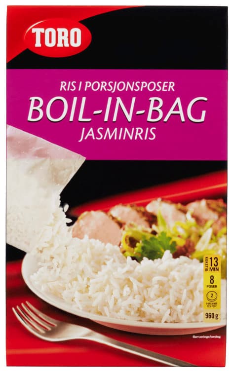 Jasminris Boil In Bag 960g Toro