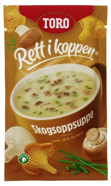 Skogsoppsuppe 29g Rett i Koppen 28 g