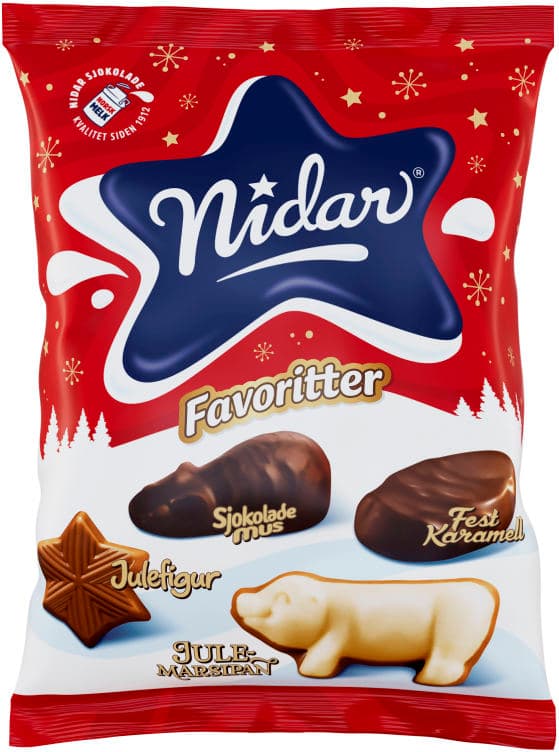 Favoritter Jul 225g Nidar