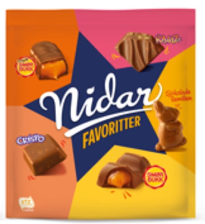 Nidar Favoritter Smørbukk 300g