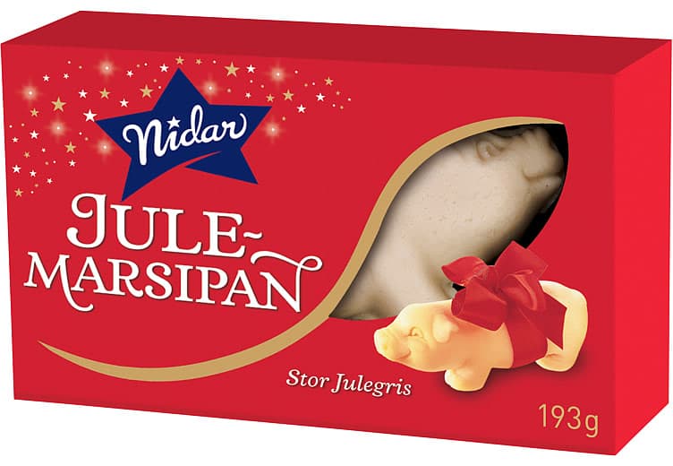 Julemarsipan Stor 193g Nidar