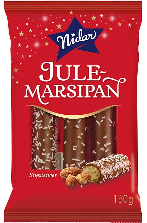 Snøstenger 3pk 150g Nidar