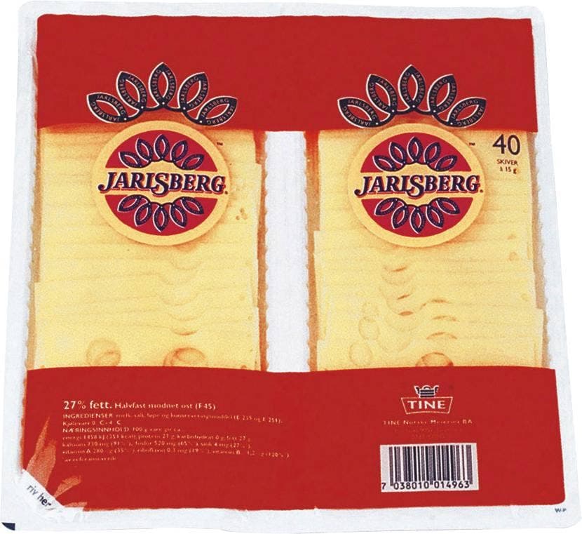 Jarlsberg hotellbrett Skivet, 600 g