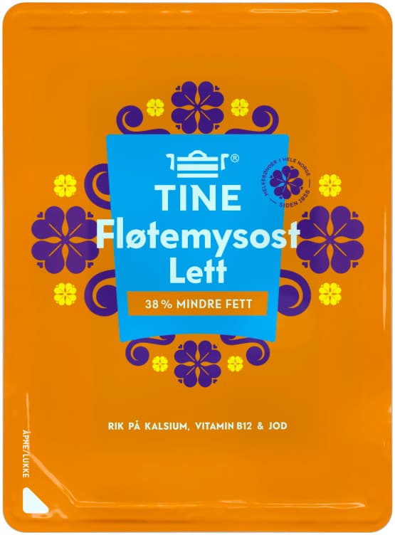 Fløtemysost Lettere skivet 130g Tine