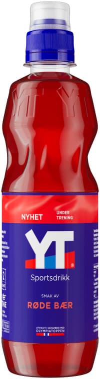Yt Sportsdrikk Røde Bær 0,5l Tine