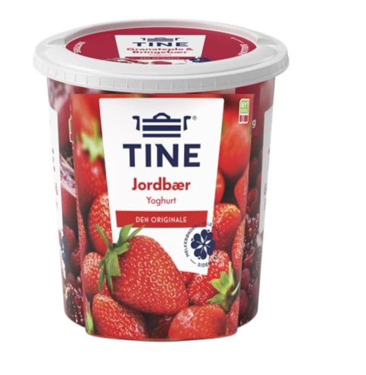 Yoghurt Jordbær & Lime 850g Tine