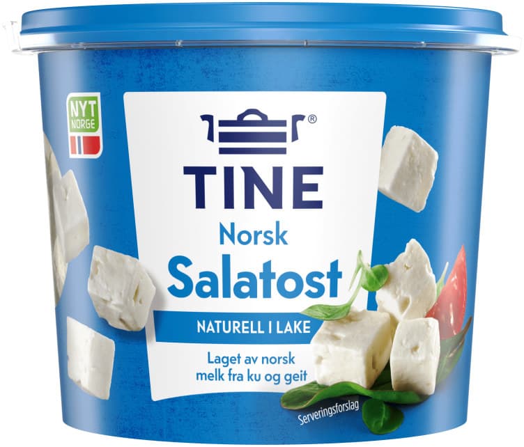 Salatost Naturell 220g Tine