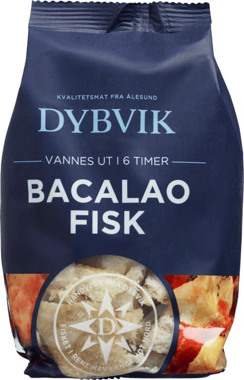 Klippfisk Biter u/Skinn&Ben 400g Dybvik