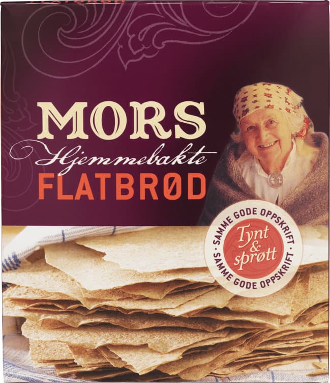 Flatbrød Mors Hjemmebakte 520g