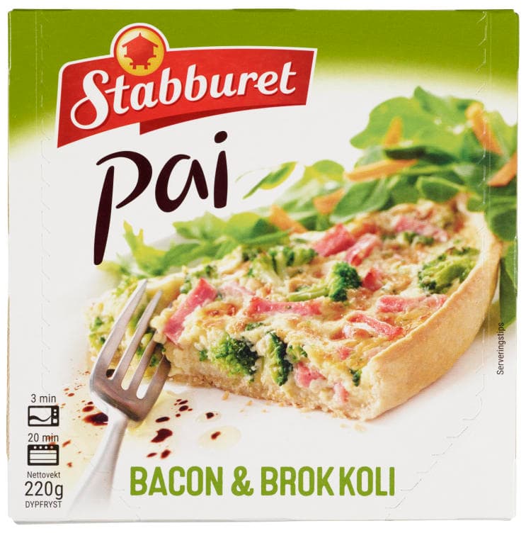 Pai Bacon&Broccoli 220g Stabburet