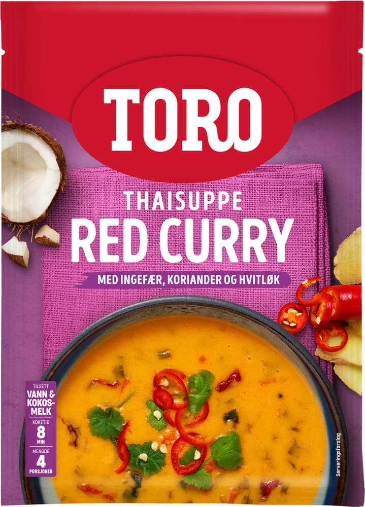 Thaisuppe Red Curry 84 g