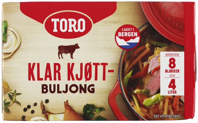 Kjøttbuljong Klar 80g Toro