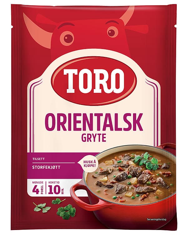 Orientalsk Gryte 127g Toro