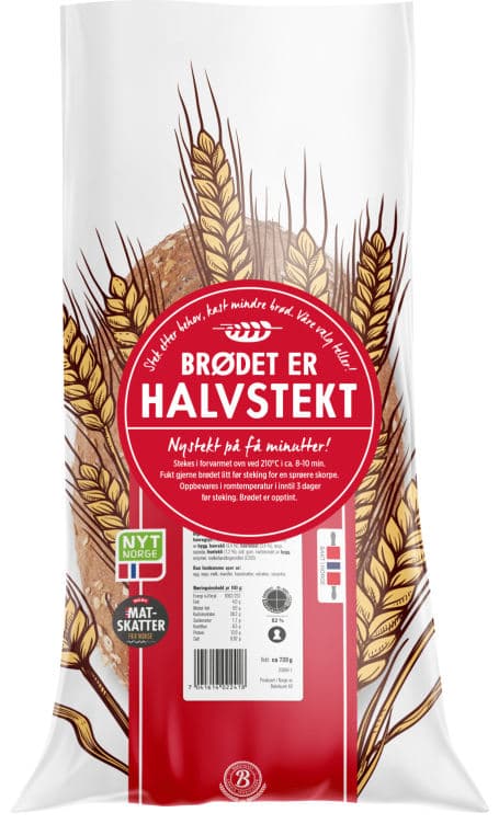 Havrebrød Halvstekt 720g Landeveis