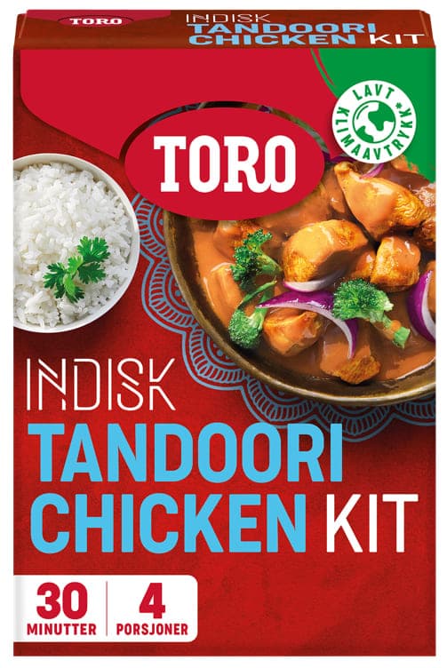 Indisk Tandoori Chicken Kit 286g Toro
