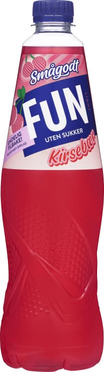Fun Light Smågodt-Kirsebær 0,8l