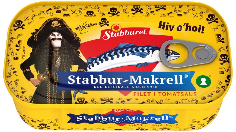 Makrell i Tomatsaus 110g Stabburet