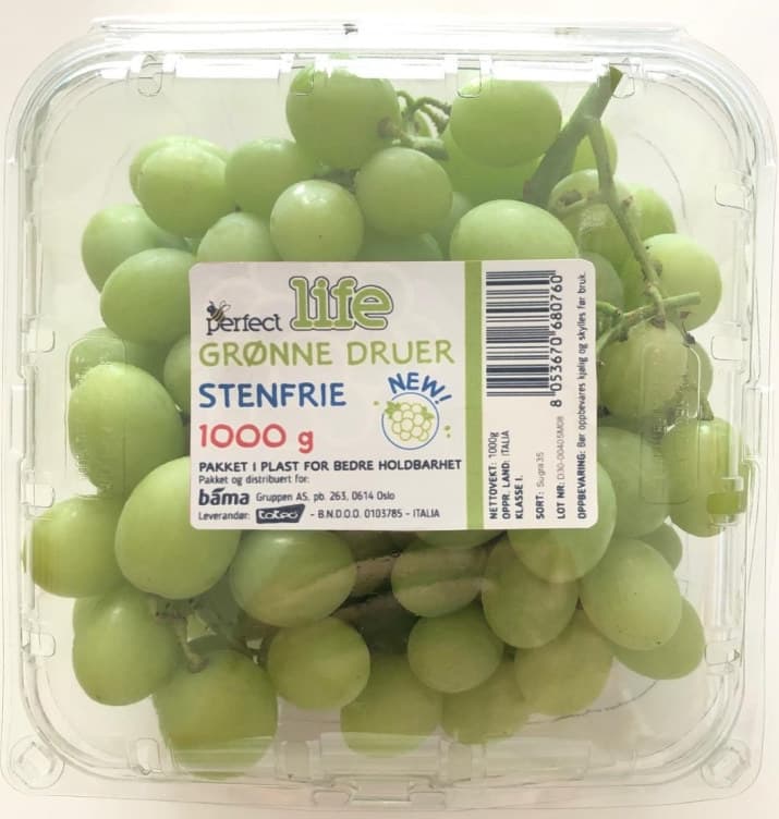 Druer Grønne 1kg