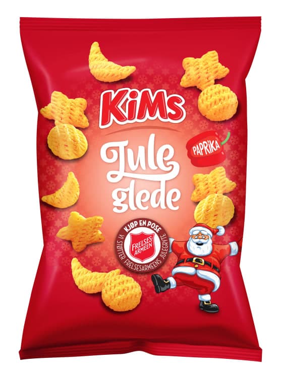 Kims Juleglede Stjernemix Paprika 180g