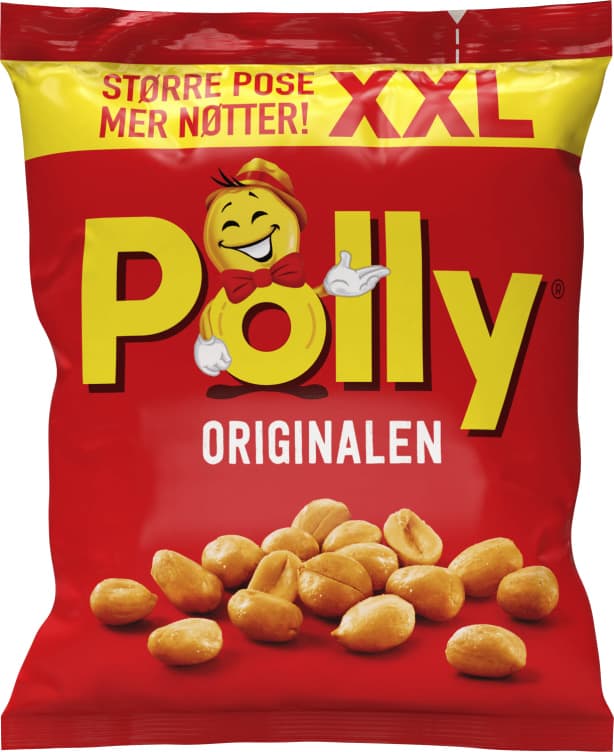 Peanøtter Original Xxl 450g Polly