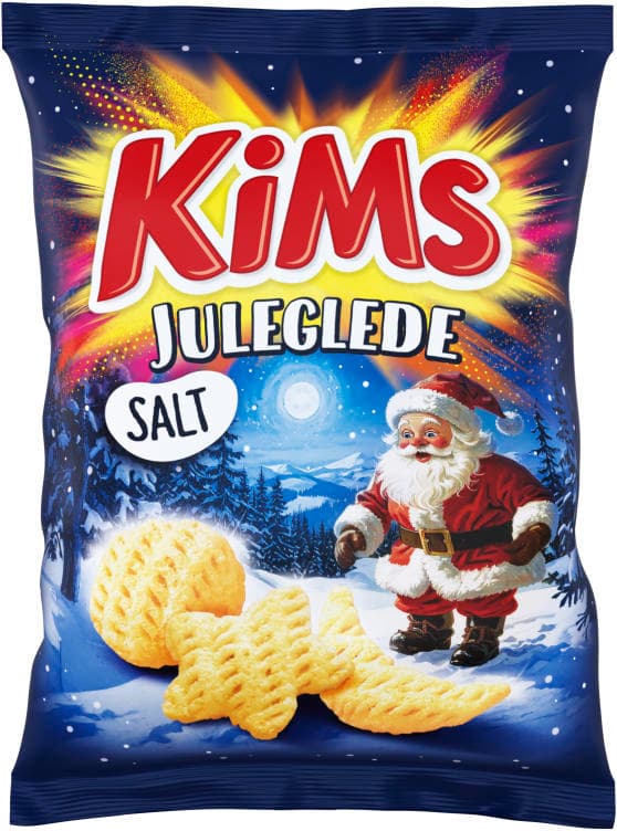 Kims Juleglede Stjernemix Salt 150g