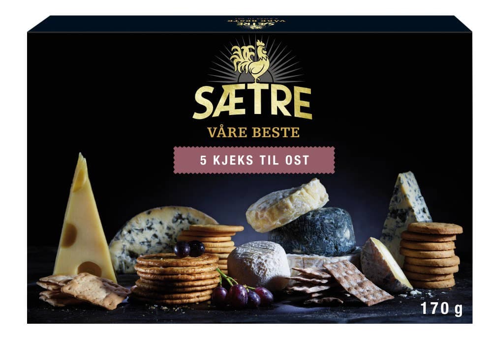 5 Beste til Ost 170g Sætre