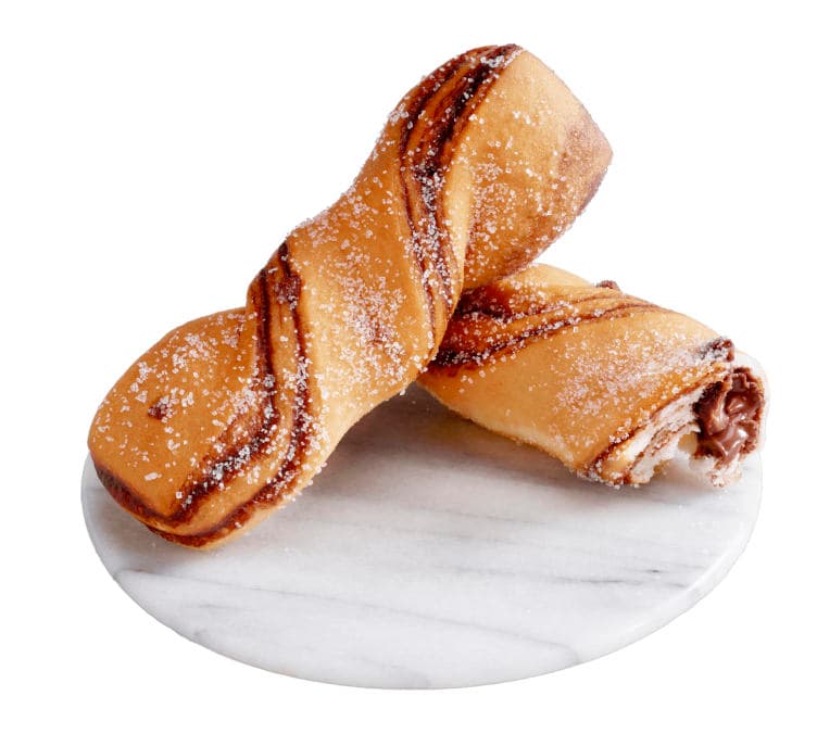 Berlinertwist m/Sjokolade 60g pr stykk