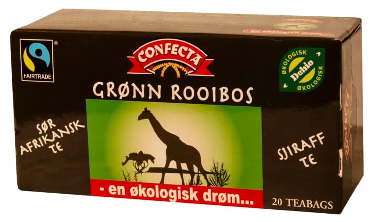 Grønn Rooibos Økologisk 20pos Confecta 50 stk