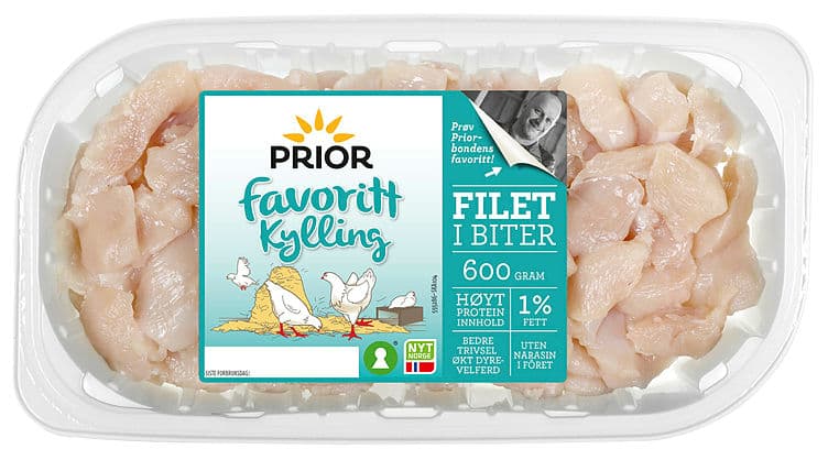 PRIOR KYLLINGFILET 600 g biter