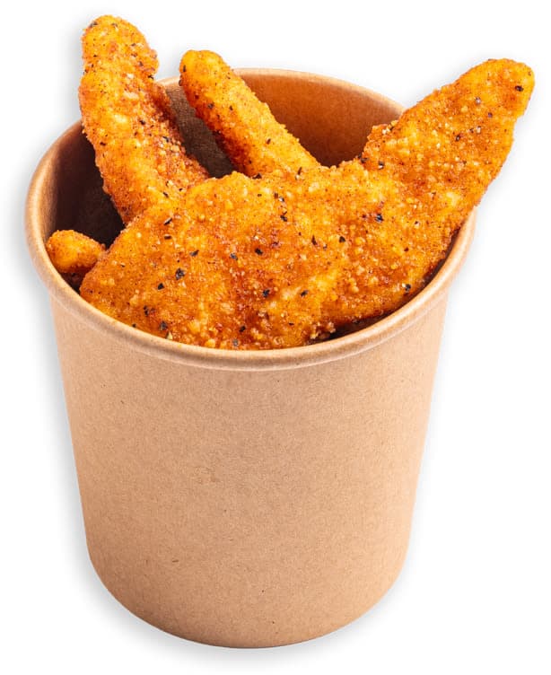 Crispy Sticks Av Kylling Bøtte Ca180g pr stykk