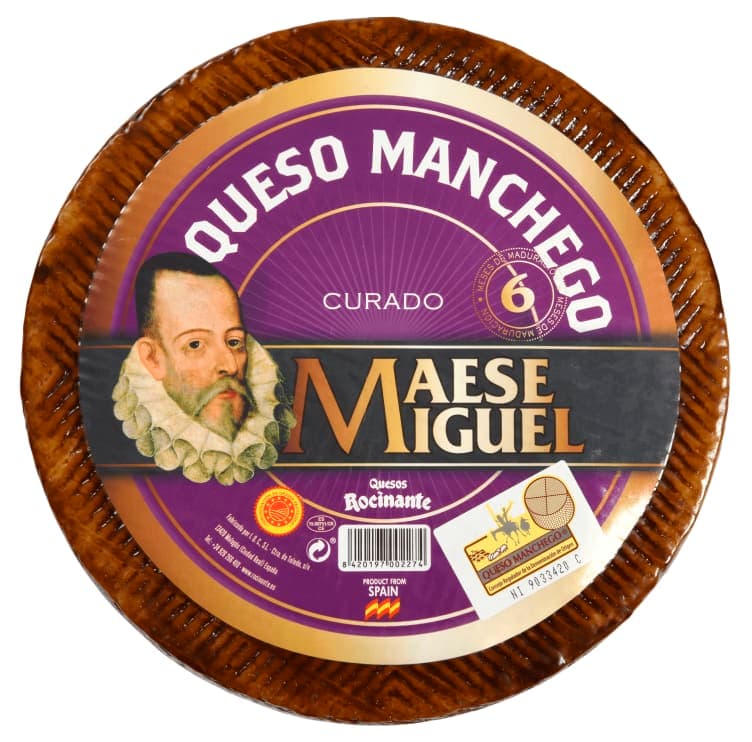 Manchego 6 Mnd Pasteurisert, Rocinante 1 kg