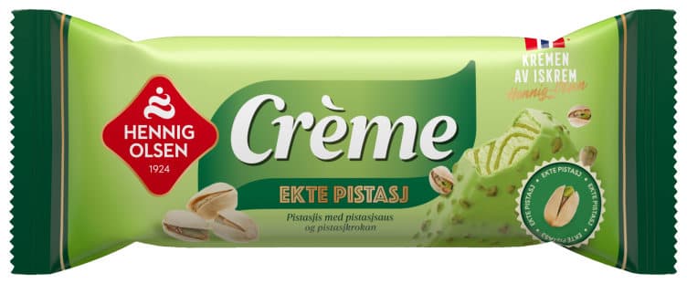Creme Ekte Pistasj 110ml Hennig-Olsen