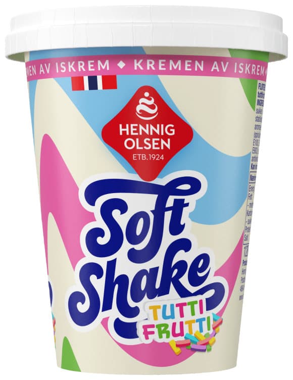 Soft Shake Tutti Frutti 210ml Hennig-Olsen