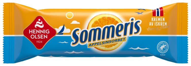 Sommeris Appelsinsorbet 90ml Hennig-Olsen