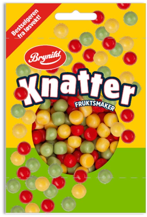 Knatter Frukt 80g Brynild