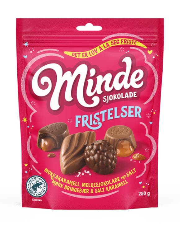 Fristelser Rød 250g Minde
