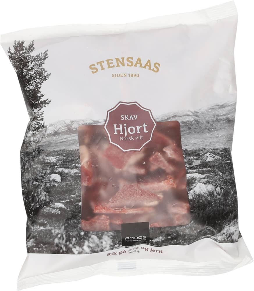 Skav av villhjort 300 g