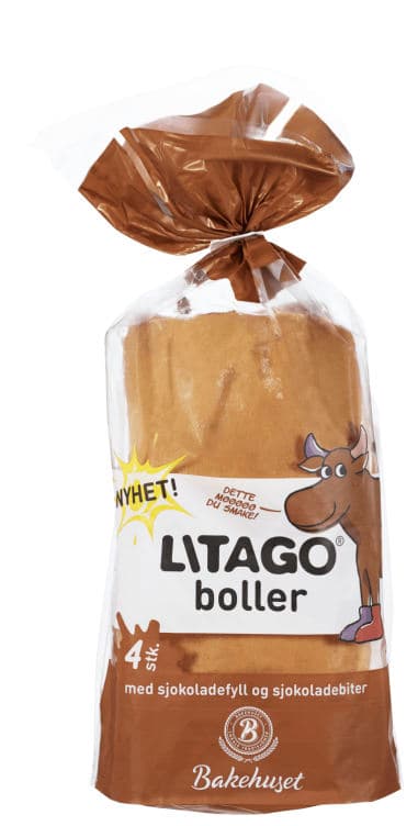 Litagobolle 4stk Bakehuset 315 g