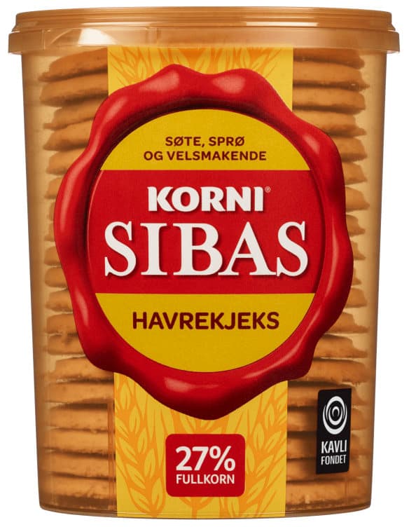 Sibas Havrekjeks 290g Kavli