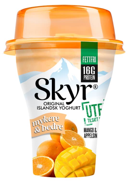 Skyr Appelsin&Mango 160g Q